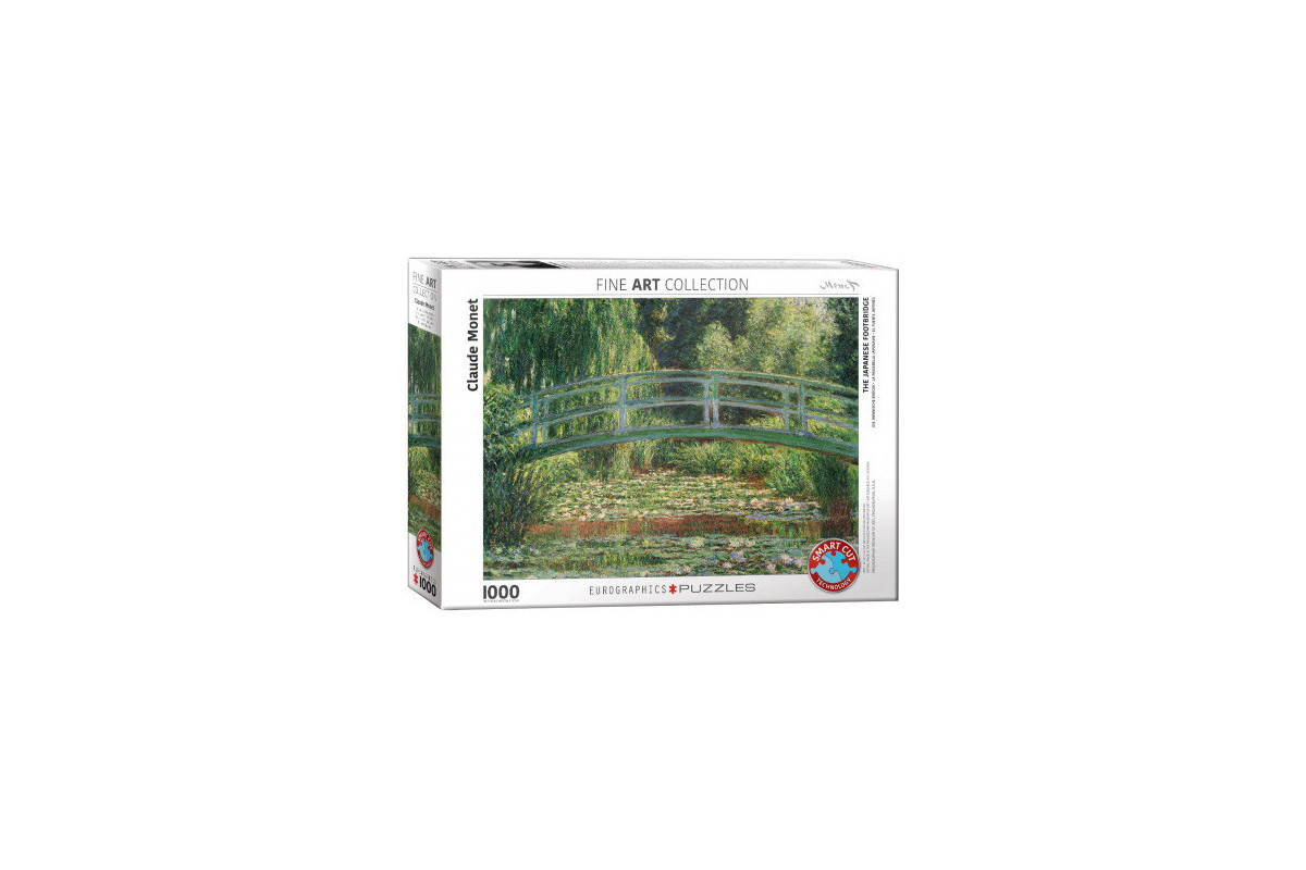 Claude Monet - Le pont japonais (1000 Pièces)