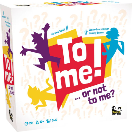 TO ME ! Or not to me ?