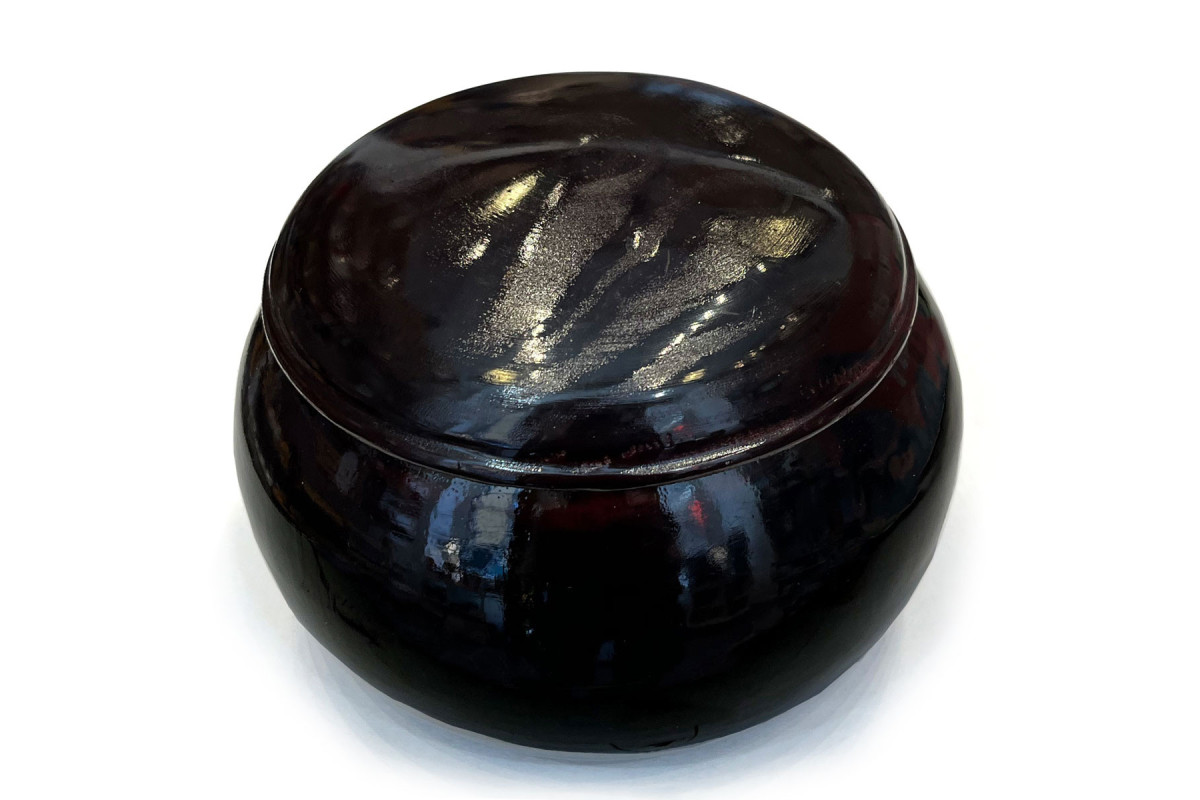 Bols de go bruns-rouges