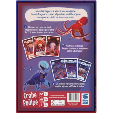 Crabe vs Poulpe