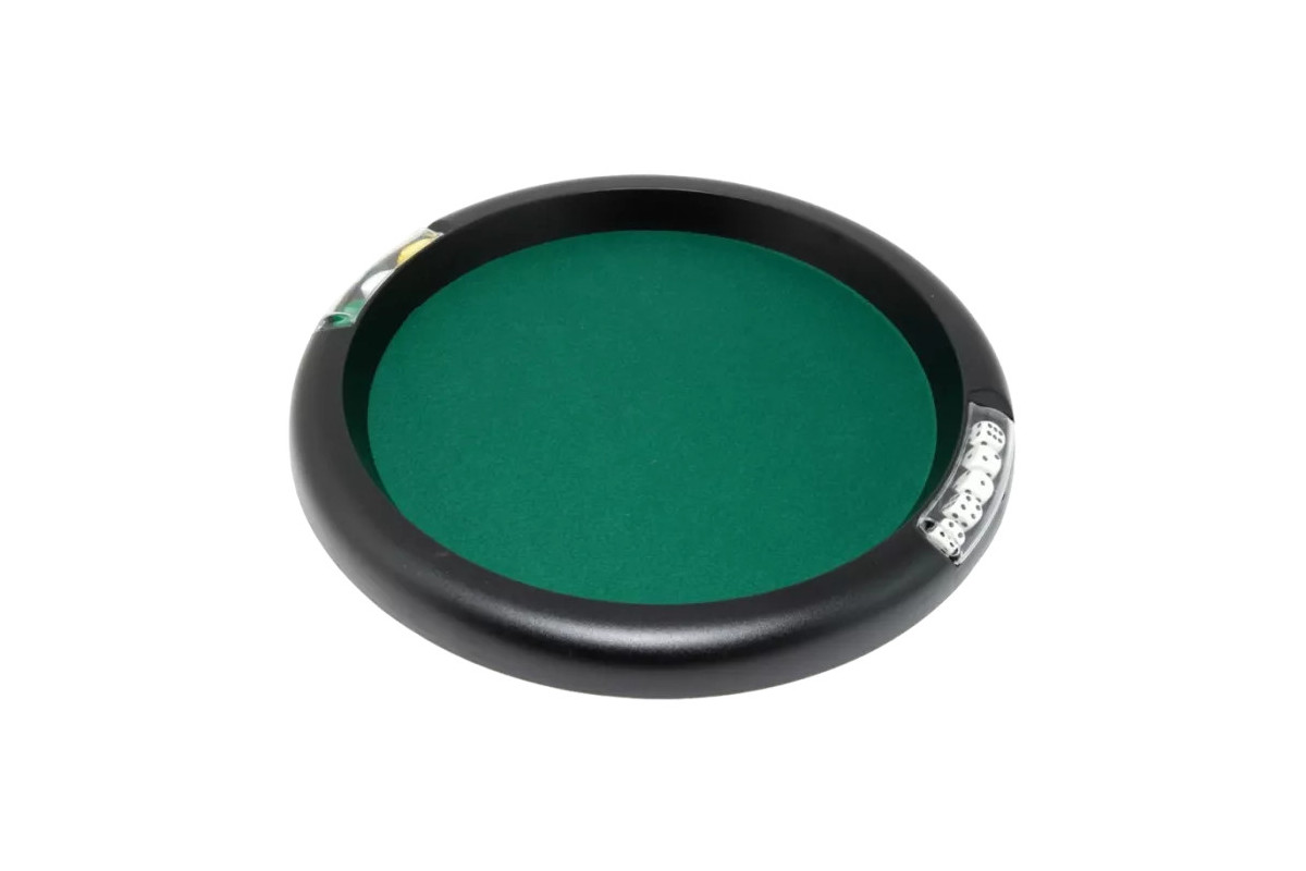 Piste de dés 33cm plastique + dés + jetons