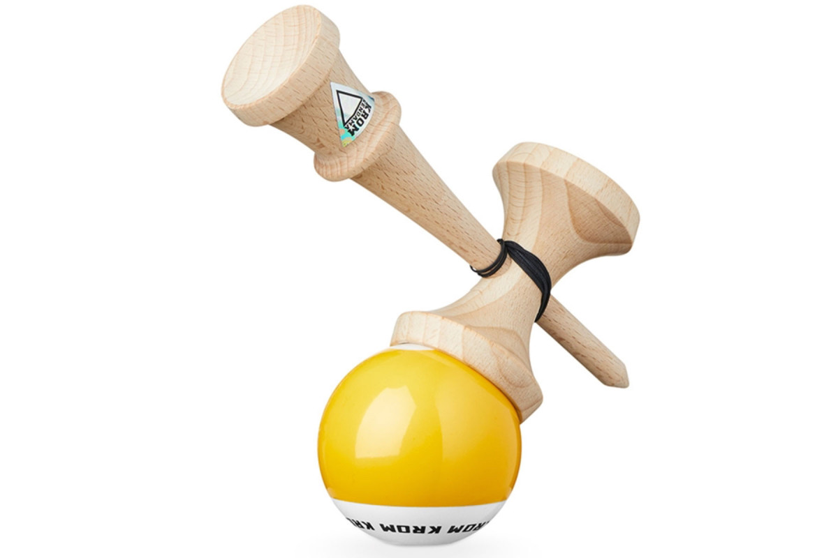 Kendama KROM POP Yellow