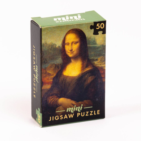 Mini puzzle Professor Puzzle 50 pièces - Mona Lisa