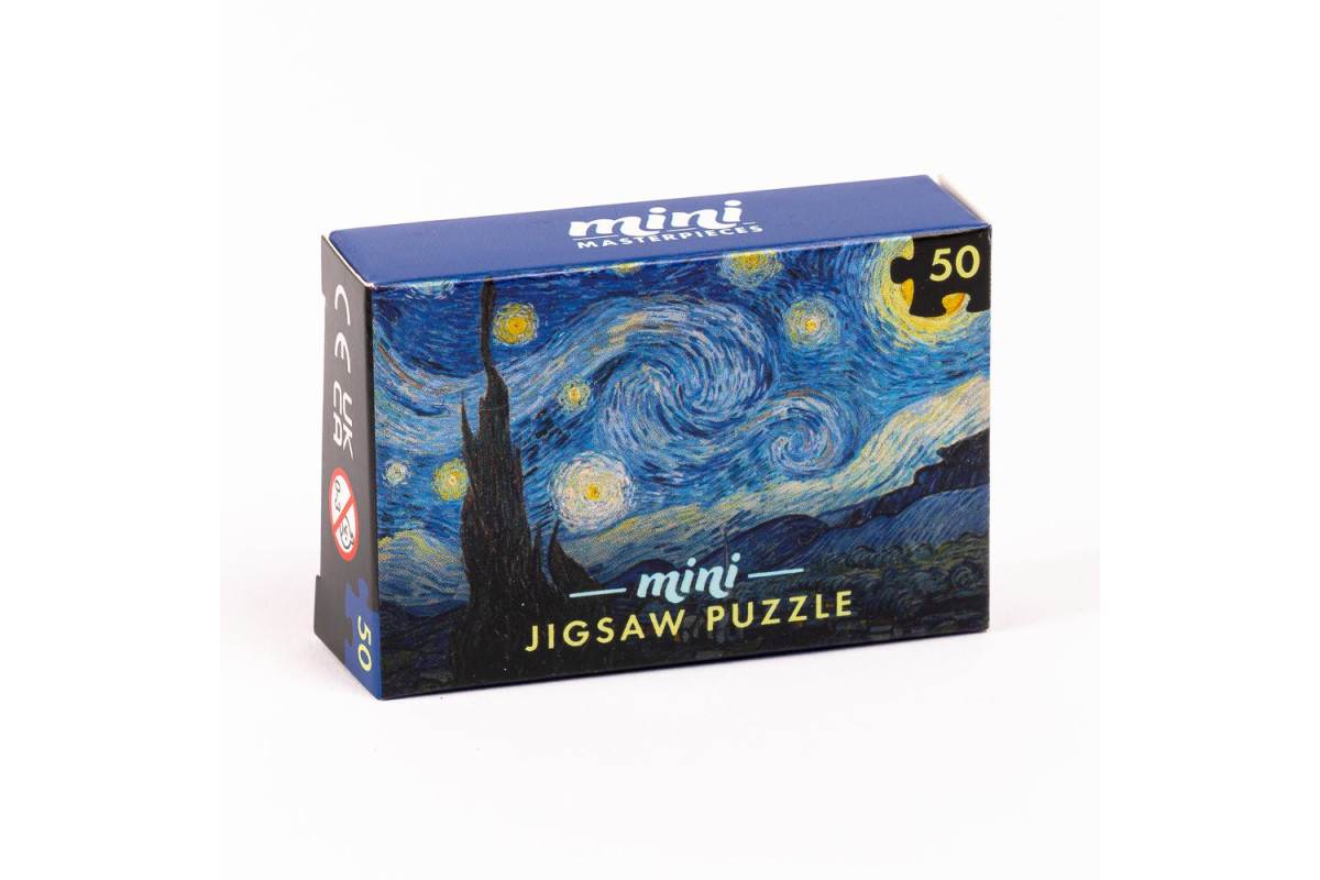 Mini puzzle Professor Puzzle 50 pièces - La Nuit étoilée