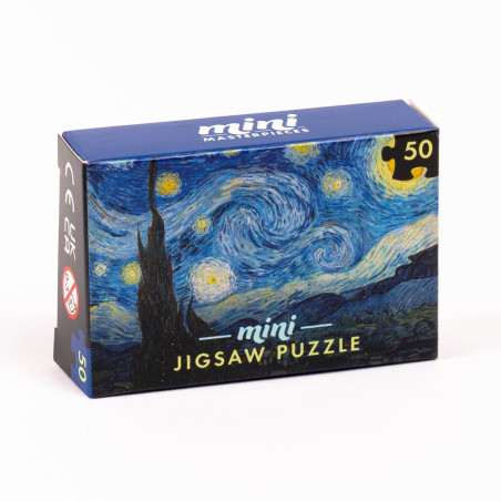 Mini puzzle Professor Puzzle 50 pièces - La Nuit étoilée