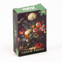 Mini puzzle Professor Puzzle 50 pièces - Vase of Flowers