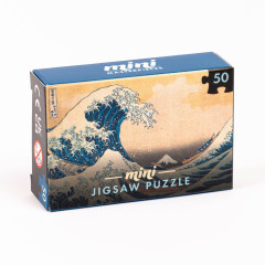 Mini puzzle Professor Puzzle 50 pièces - La Grande Vague de Kanagawa