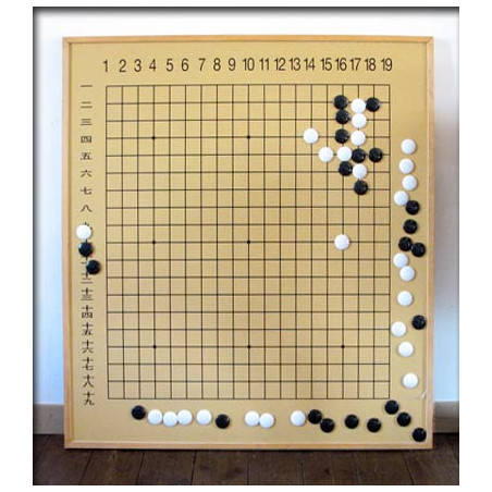 Jeu de Go géant magnétique