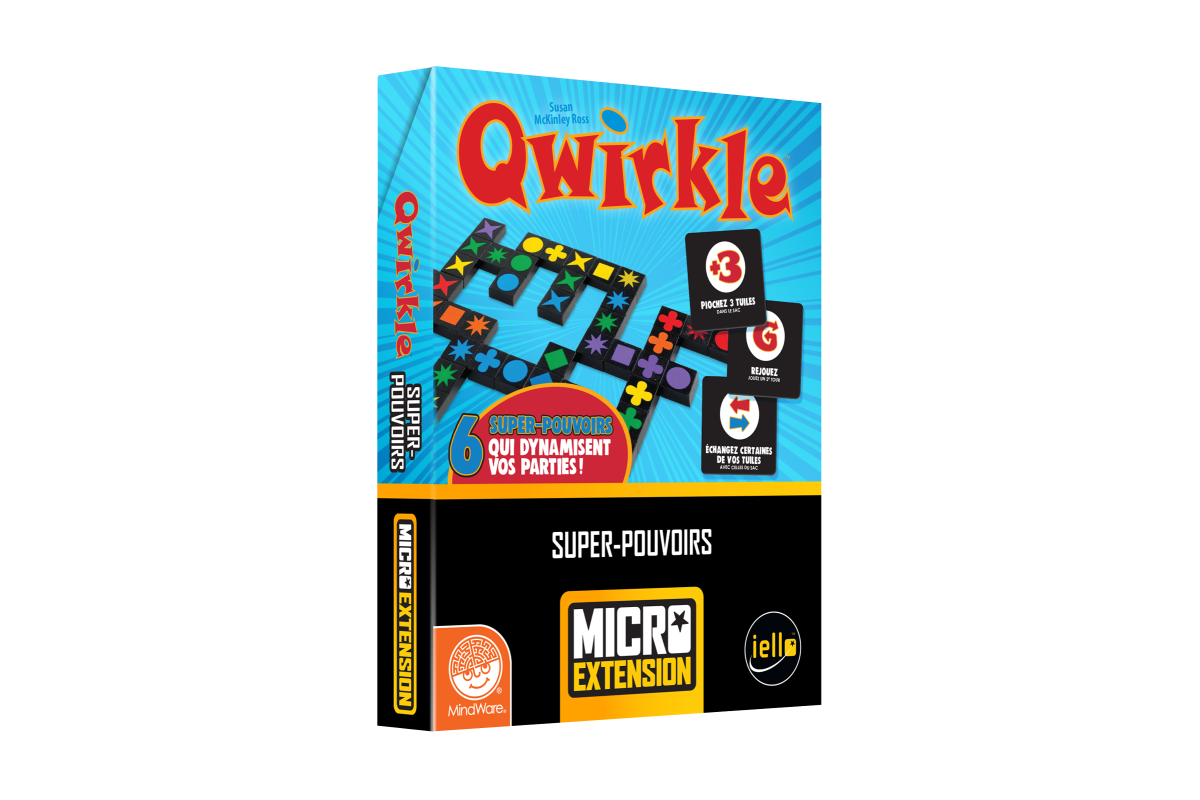 Micro Extension : Qwirkle - Super Pouvoirs