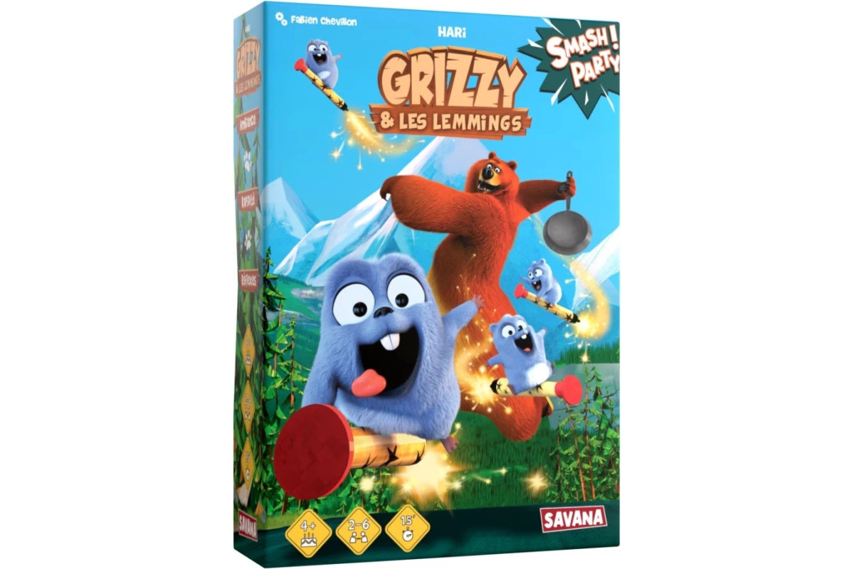 Grizzy et les Lemmings - Smash Party