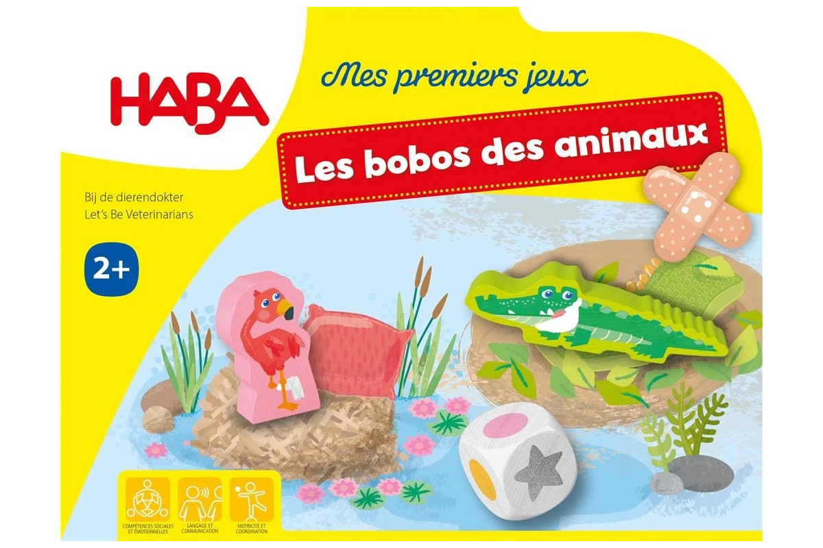 Les bobos des animaux - Mes premiers jeux HABA