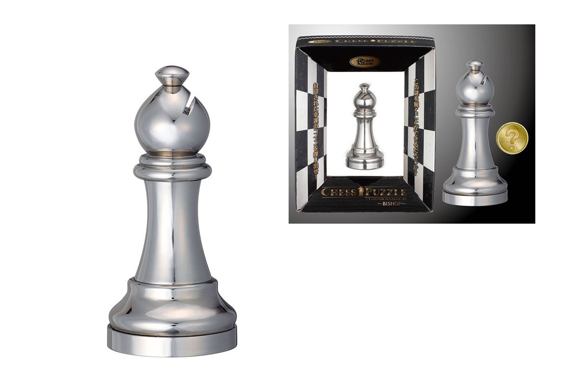 Cast Chess Bishop (Fou) Hanayama**