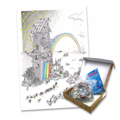 Akena - fabrique à arc en ciel - Puzzle delle Formiche (540 pièces)