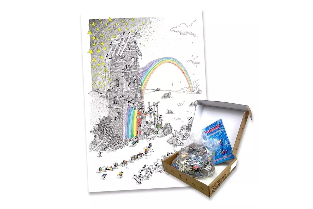 Akena - fabrique à arc en ciel - Puzzle delle Formiche (540 pièces)