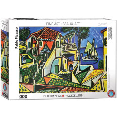 Pablo Picasso : Paysage Méditerranéen (1000 pièces)