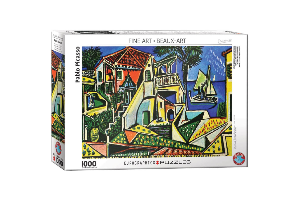 Pablo Picasso : Paysage Méditerranéen (1000 pièces)