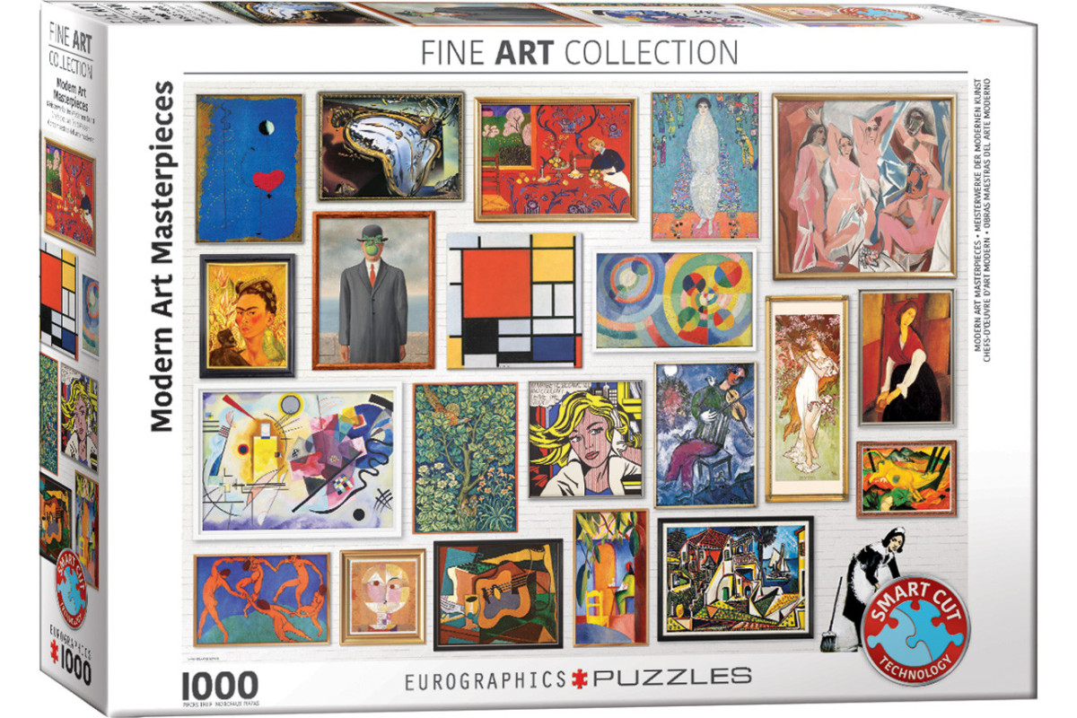 Modern Masterpieces (1000 Pièces)