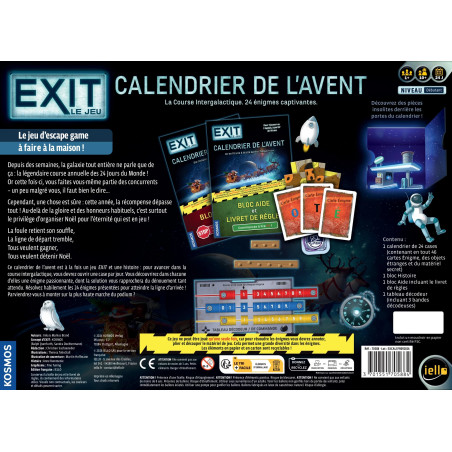 EXIT : Calendrier de l'Avent - Course Intergalactique