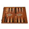 Backgammon en acajou 46cm