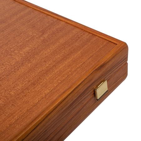 Backgammon en acajou 46cm
