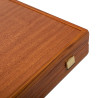 Backgammon en acajou 46cm