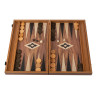 Backgammon aspect noyer 60cm