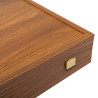 Backgammon aspect noyer 60cm