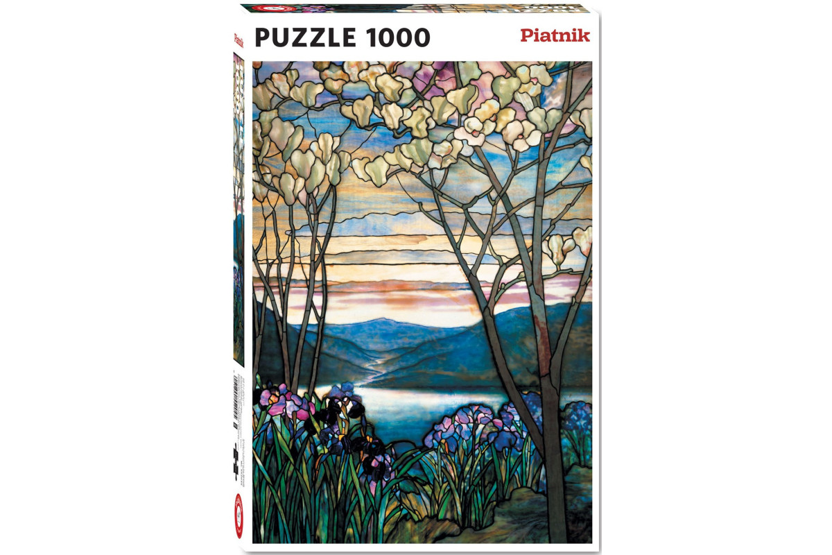 Tiffany - Magnolias Et Iris (1000 pièces)