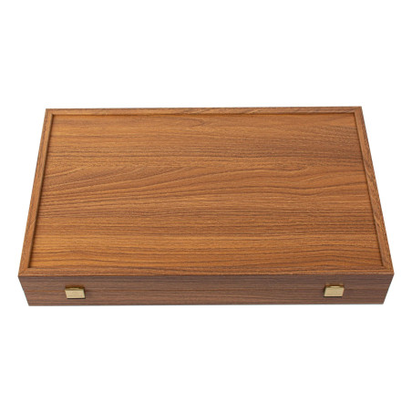 Backgammon aspect chêne 60cm