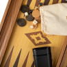 Backgammon aspect chêne 60cm