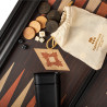 Backgammon aspect wengé 45cm