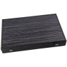 Backgammon Premium Chêne noir et Argento 60cm