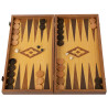 Backgammon aspect chêne 50cm