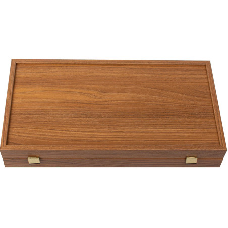 Backgammon aspect chêne 50cm