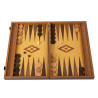 Backgammon aspect chêne 45cm