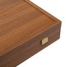 Backgammon aspect chêne 45cm