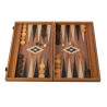 Backgammon aspect noyer 45cm