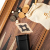 Backgammon aspect noyer 45cm