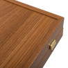 Backgammon aspect chêne 39cm