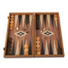 Backgammon aspect noyer 39cm