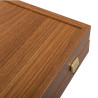 Backgammon aspect noyer 39cm