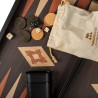 Backgammon aspect wengé 39cm