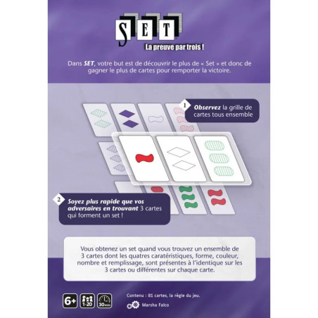 Set - La preuve par trois