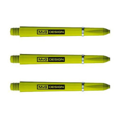 3 x Porte-Empennages fléchettes Nylon vert Medium