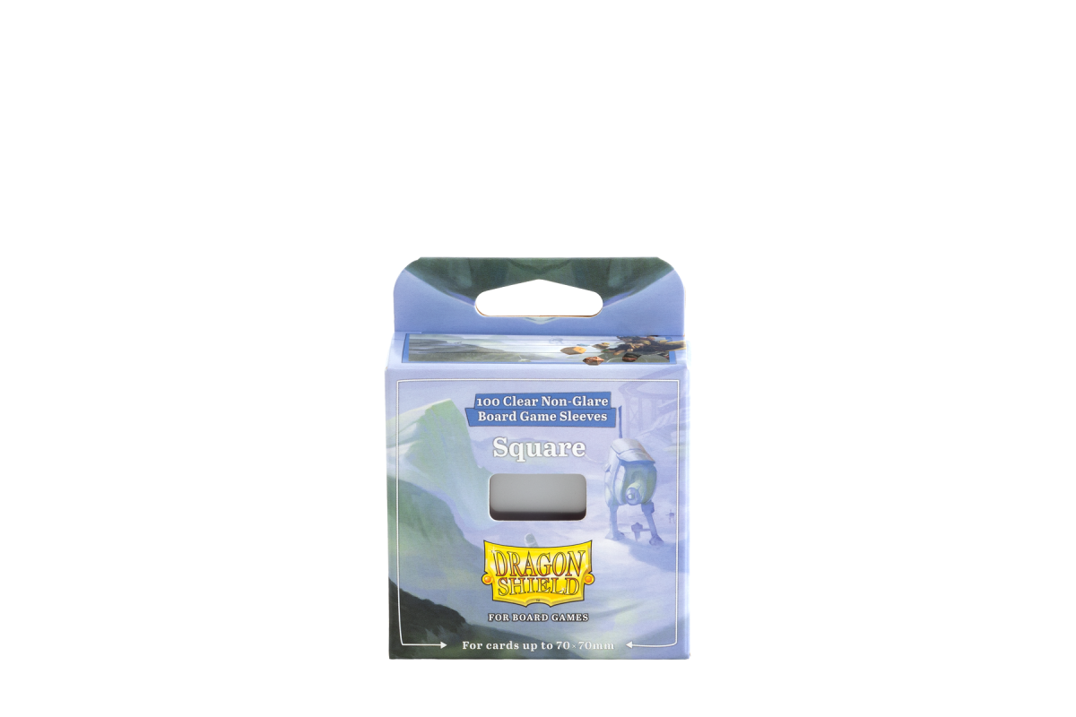 100 protège cartes 70x70mm (Dragon Shield)