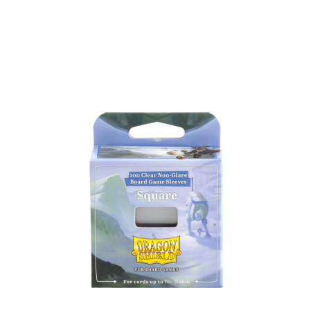 100 protège cartes 70x70mm (Dragon Shield)