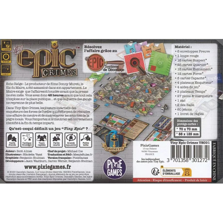 Tiny Epic Crimes - Ext. Kingpins