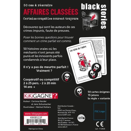 Black Stories - Affaires Classées