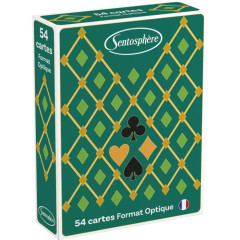 Jeu de 54 Cartes Optique Sentosphère