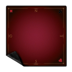 Tapis Prestige Rouge (néoprène galonné 60x60cm)